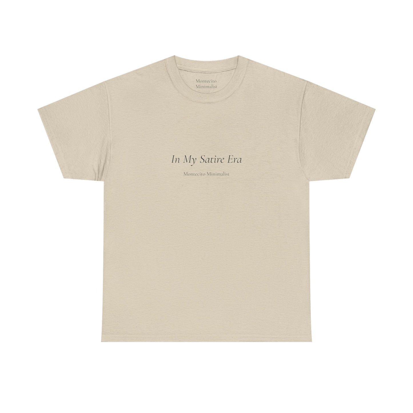 In My Satire Era Unisex Heavyweight Cotton Tee