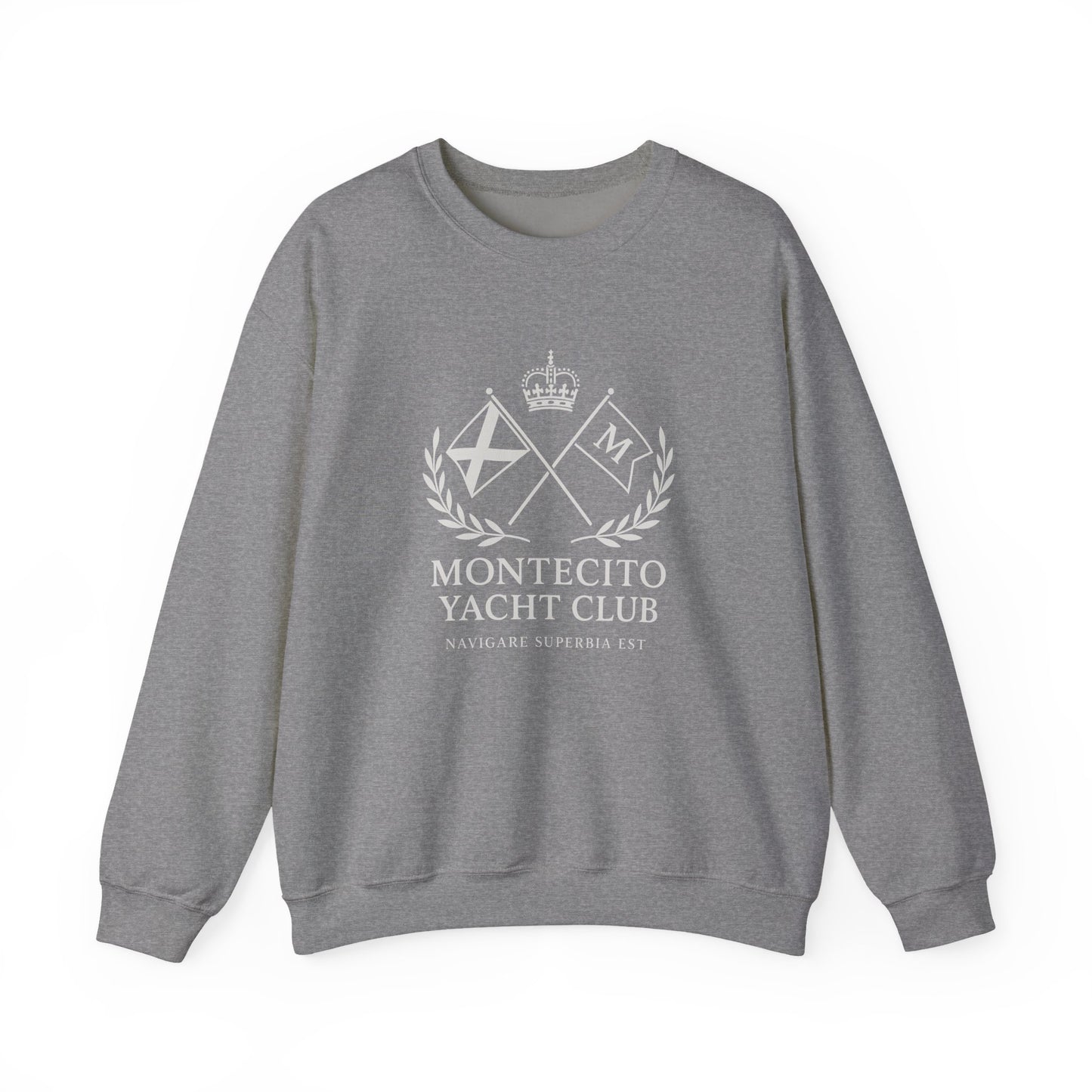 Montecito Yacht Club Sweatshirt | Cozy Unisex Crewneck