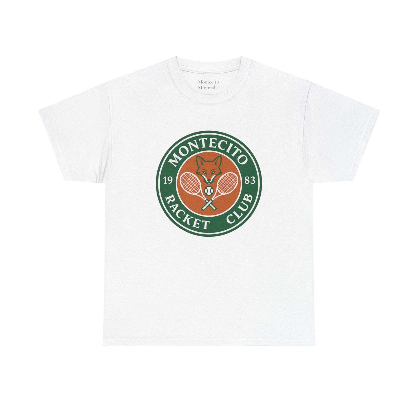 Montecito Racket Club Unisex Heavyweight Cotton Tee