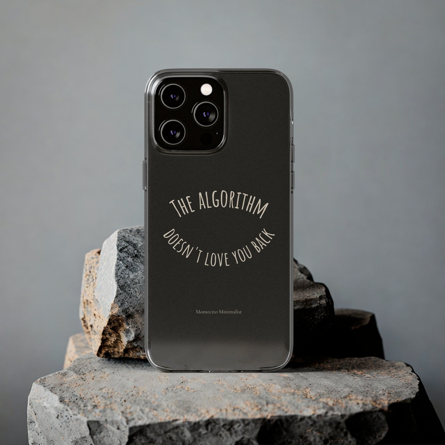 The Algorithm Doesn't Love You Back iPhone Case