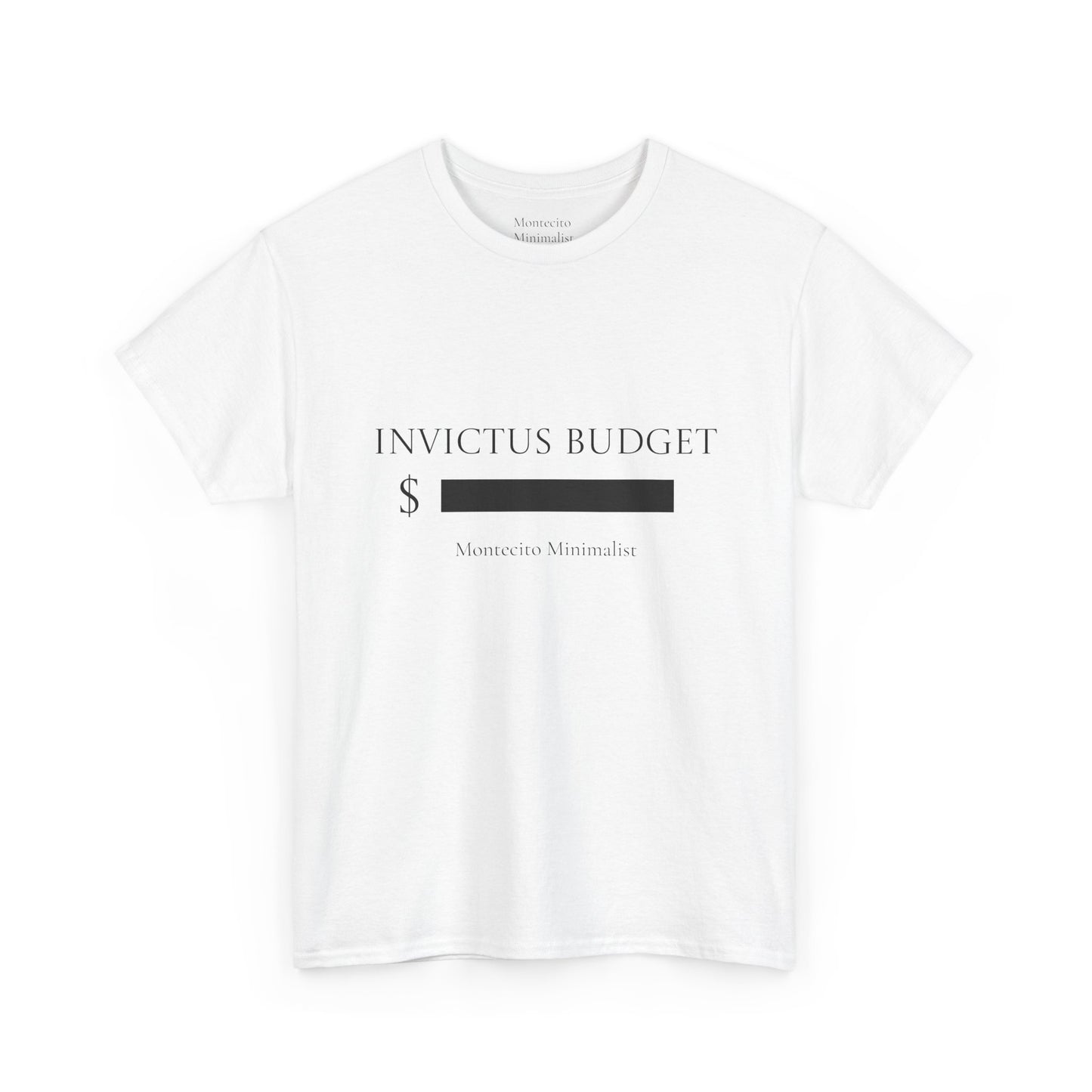 Invictus Budget [REDACTED] tee