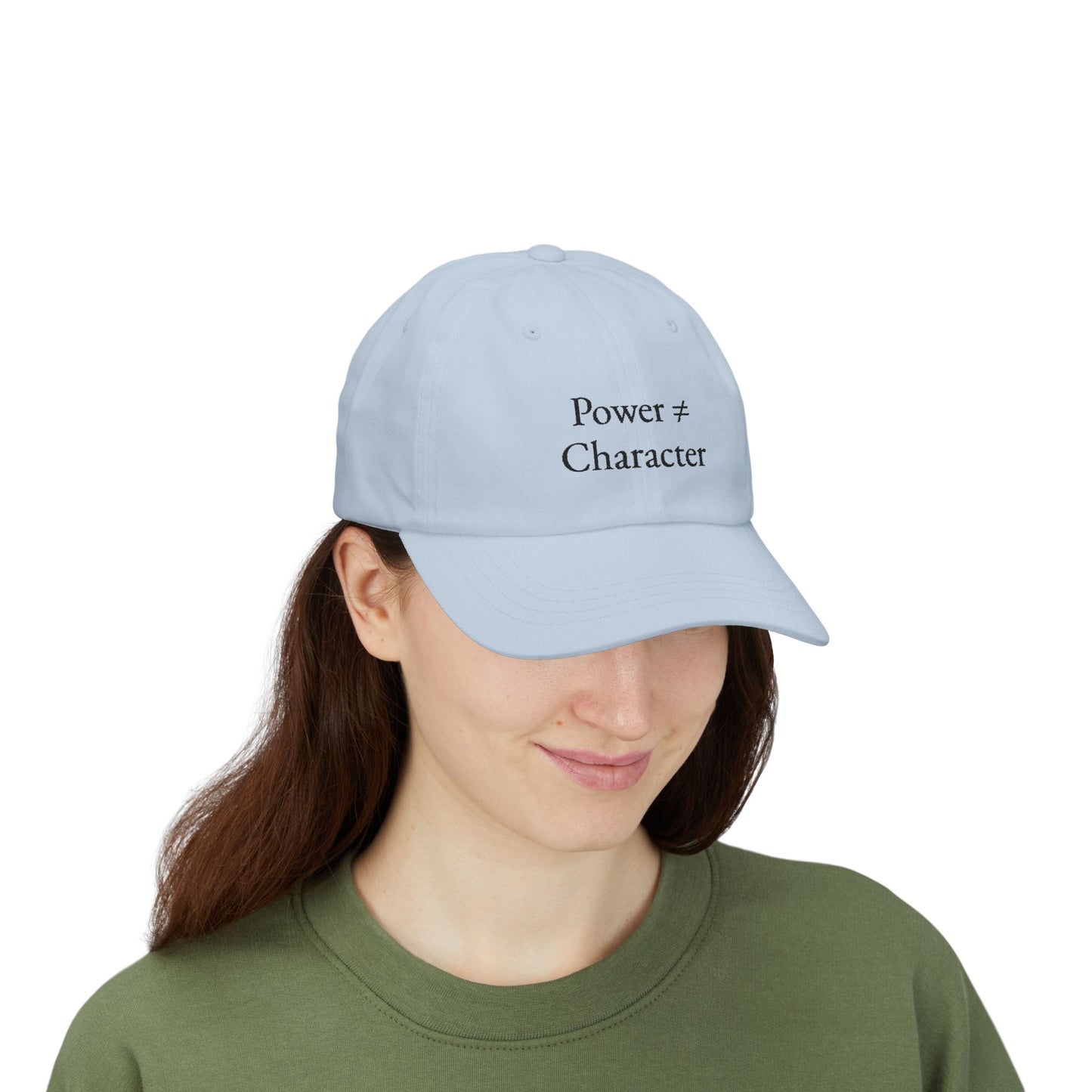Embroidered Power ≠ Character Hat