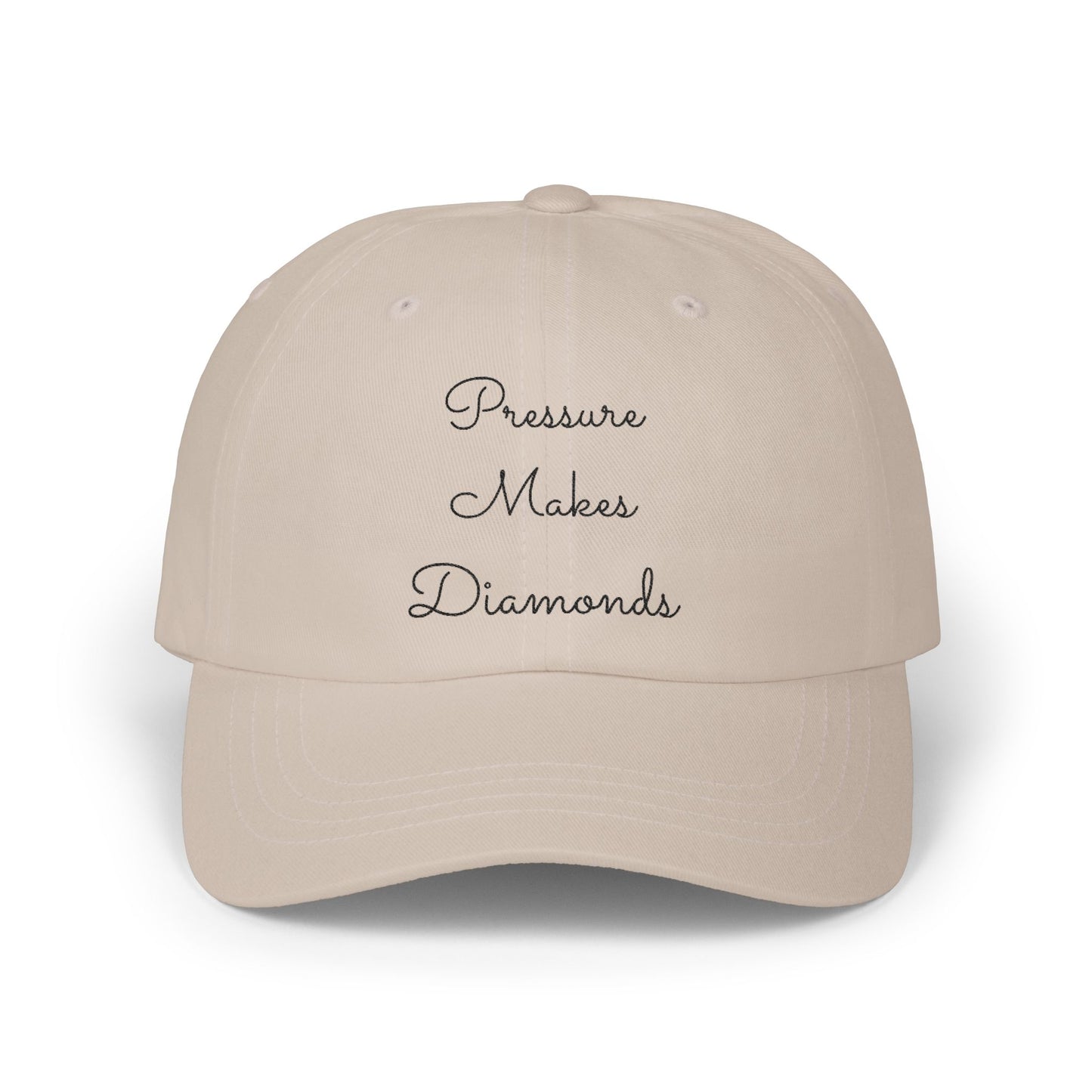 Embroidered Pressure Makes Diamonds Hat