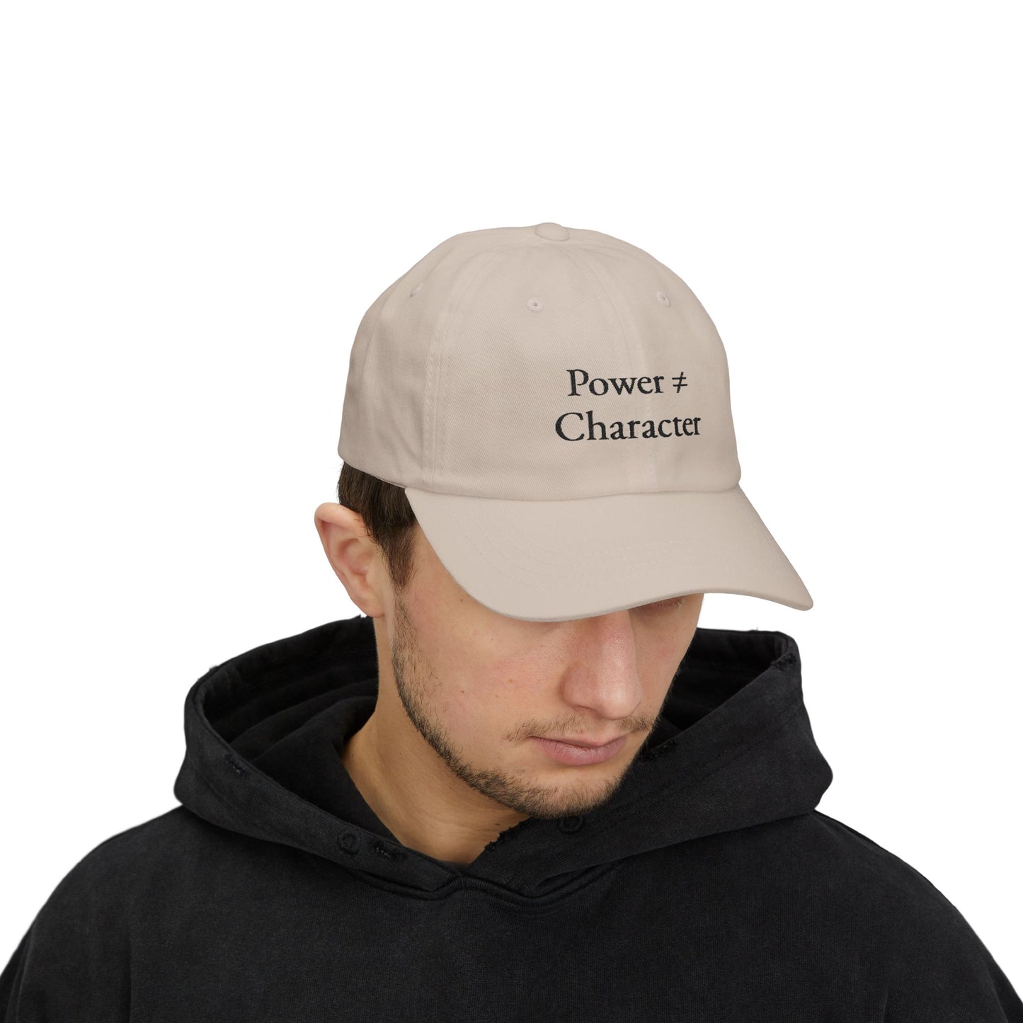 Embroidered Power ≠ Character Hat