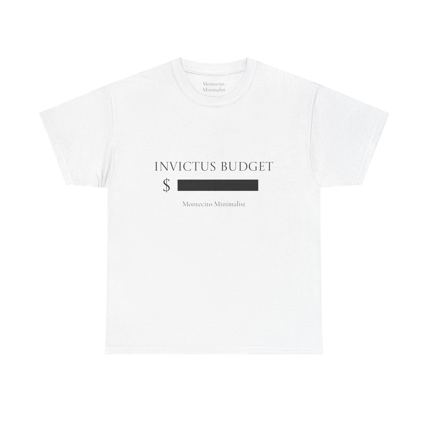 Invictus Budget [REDACTED] tee