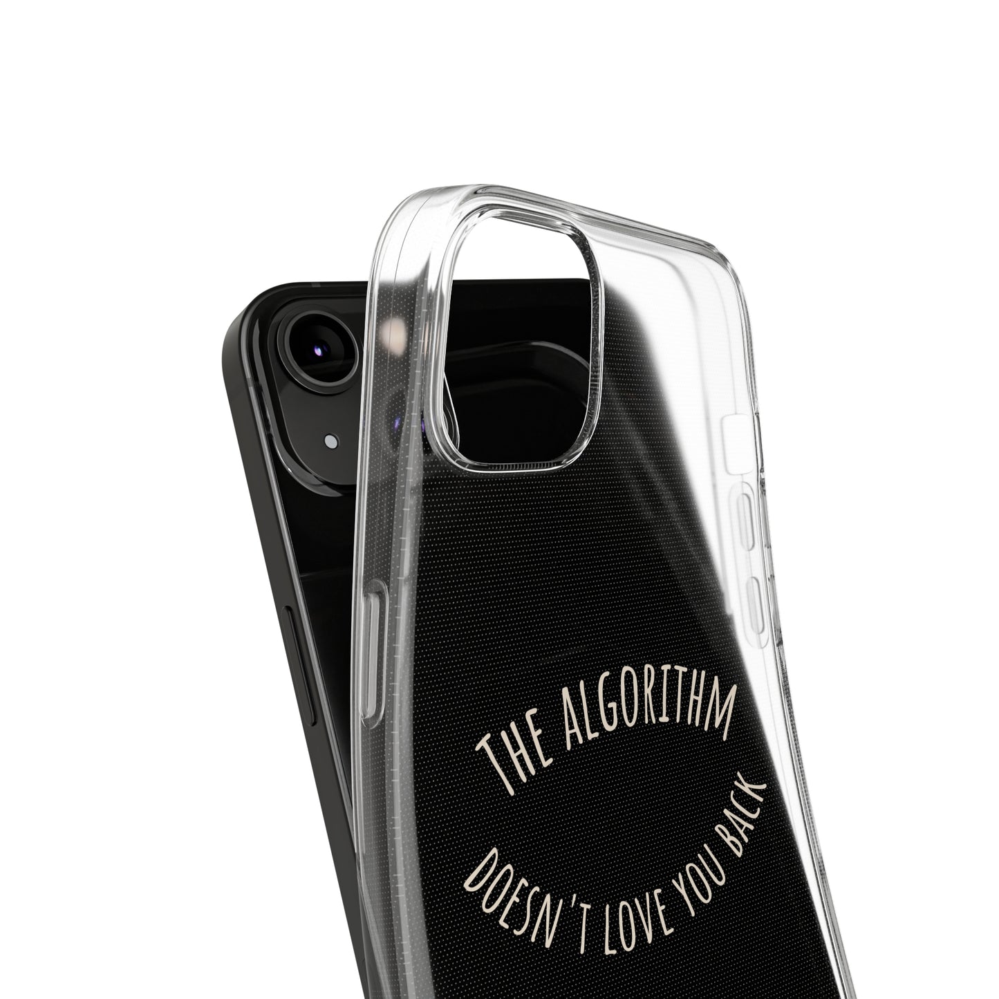 The Algorithm Doesn't Love You Back iPhone Case