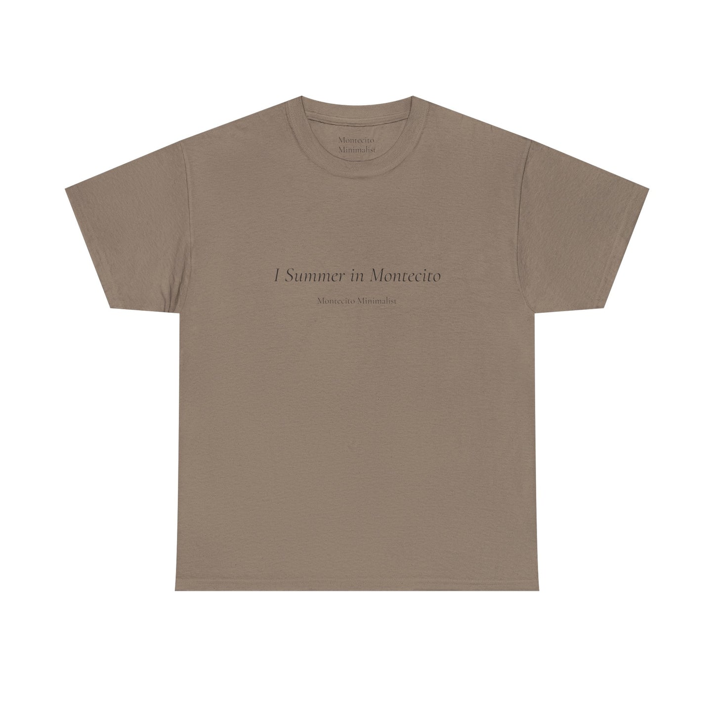 I Summer in Montecito Unisex Heavyweight Cotton Tee