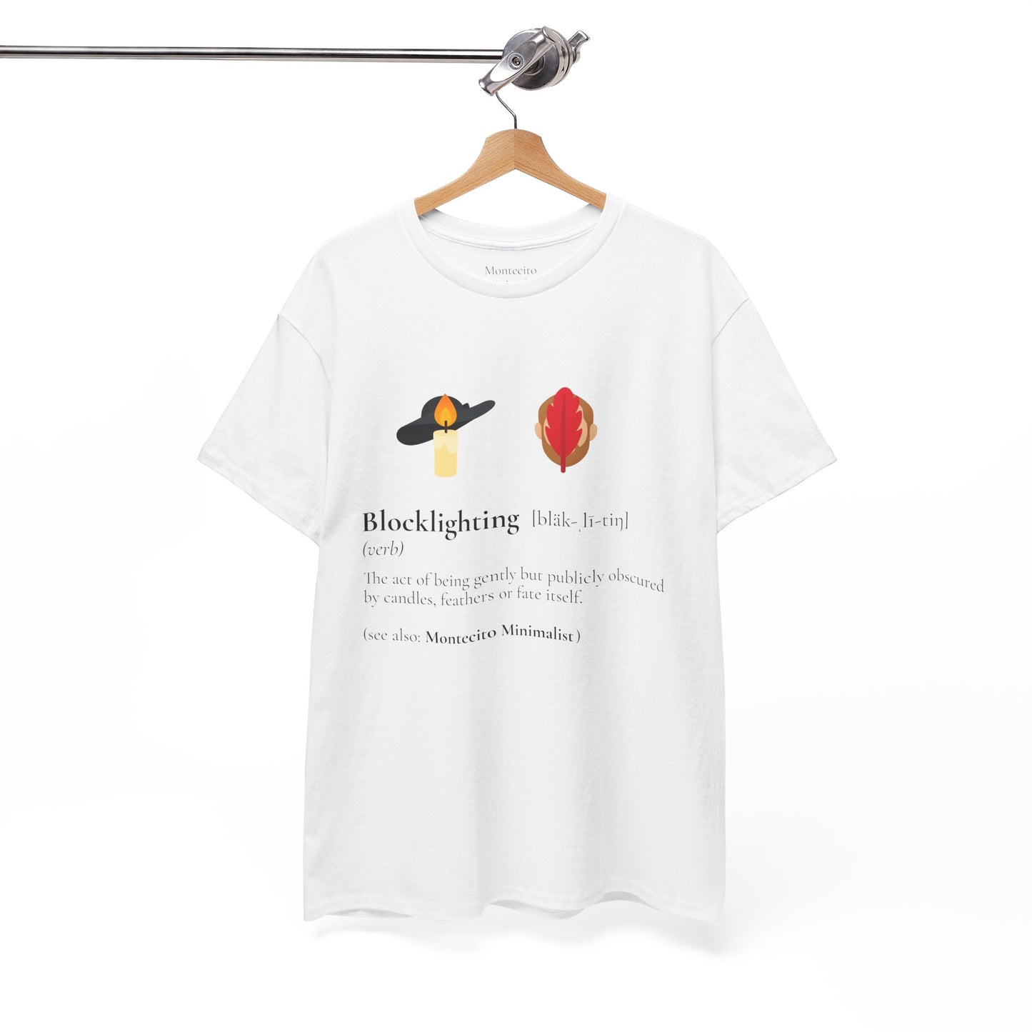 Blocklighting Unisex Heavyweight Cotton Tee