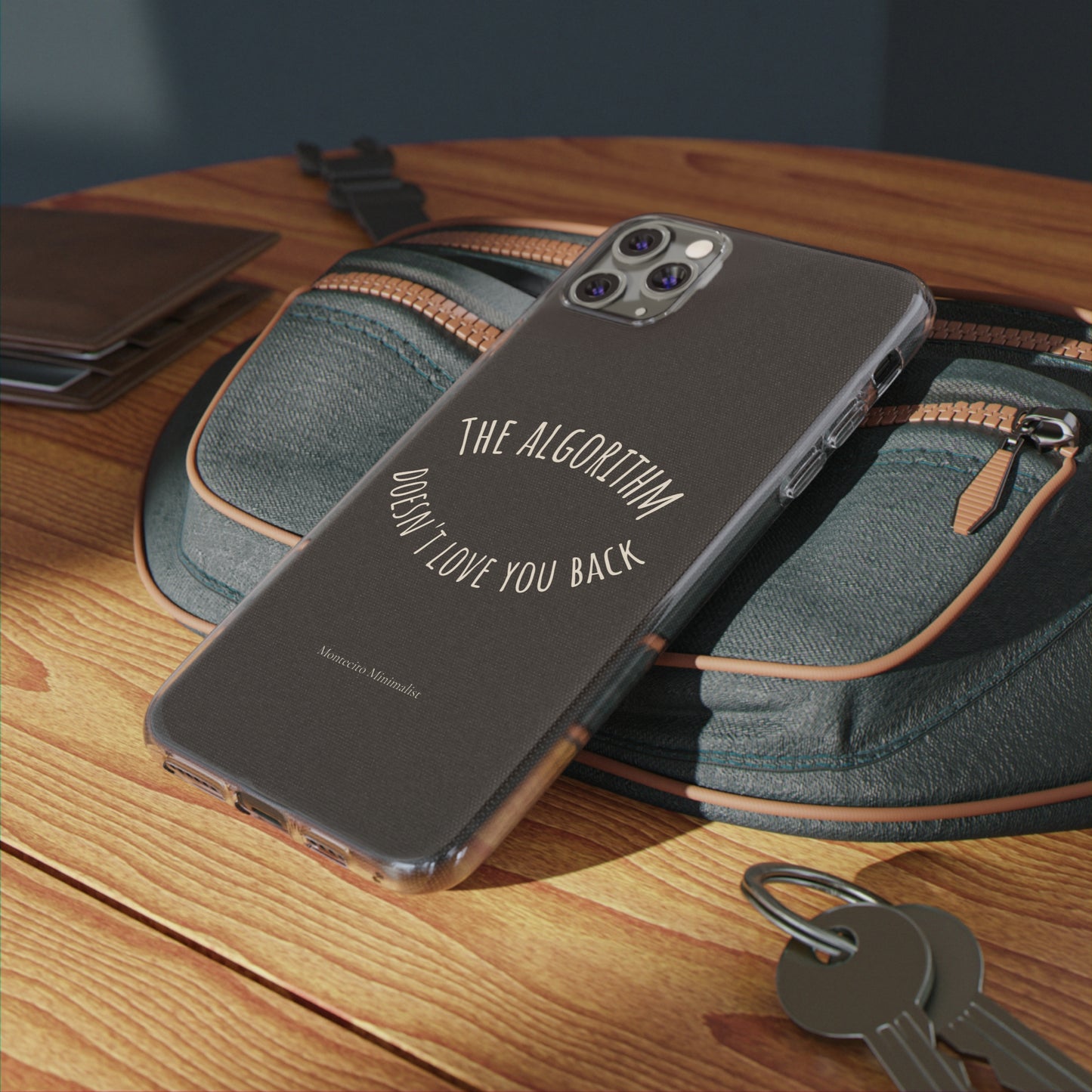 The Algorithm Doesn't Love You Back iPhone Case