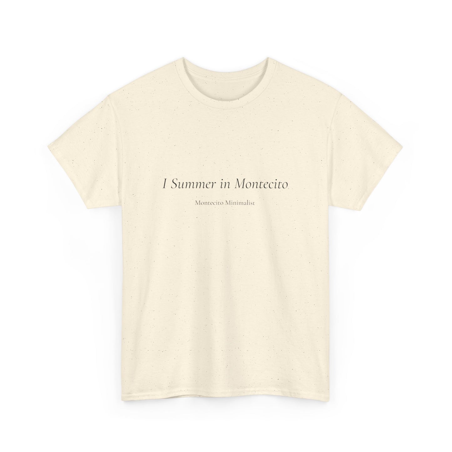 I Summer in Montecito Unisex Heavyweight Cotton Tee