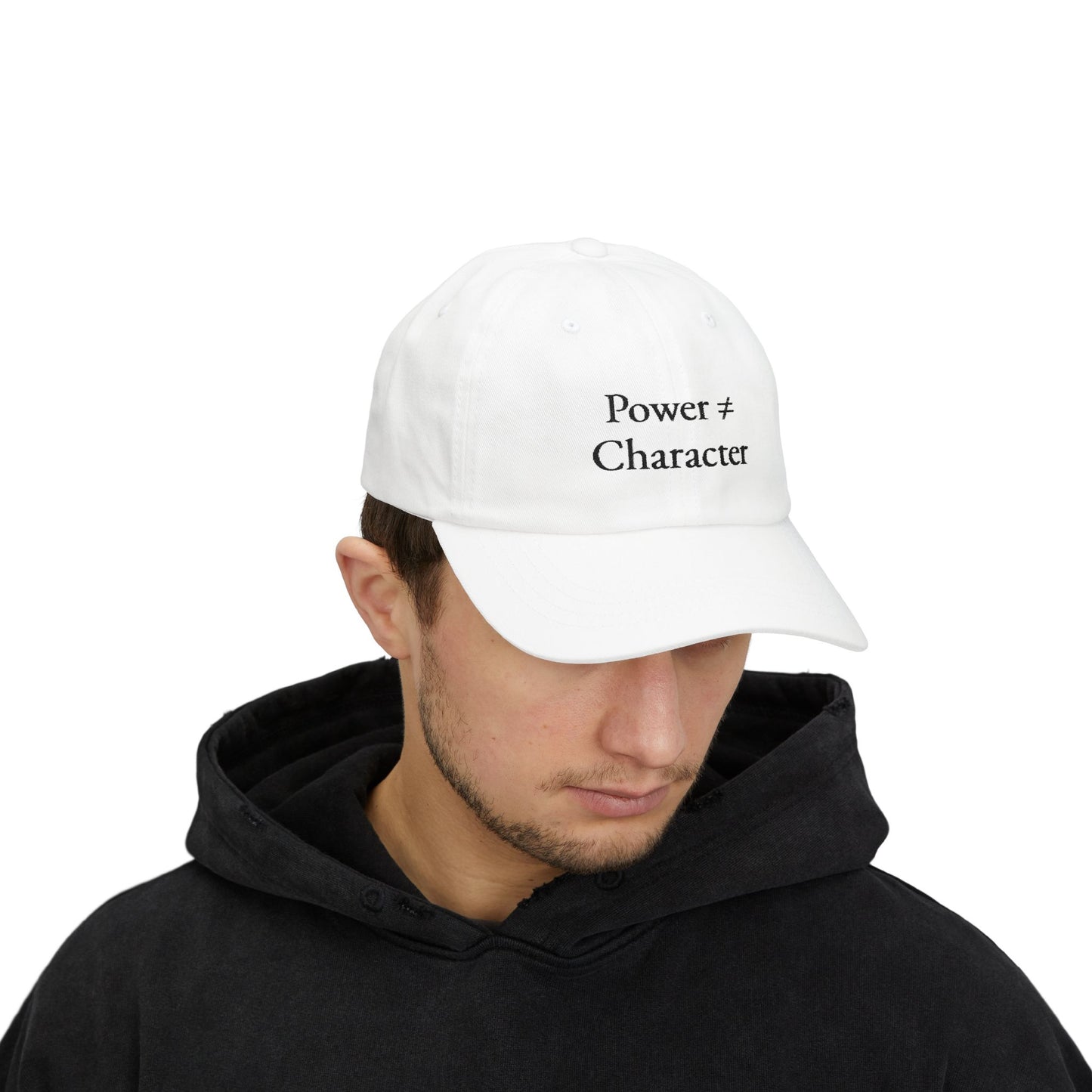 Embroidered Power ≠ Character Hat