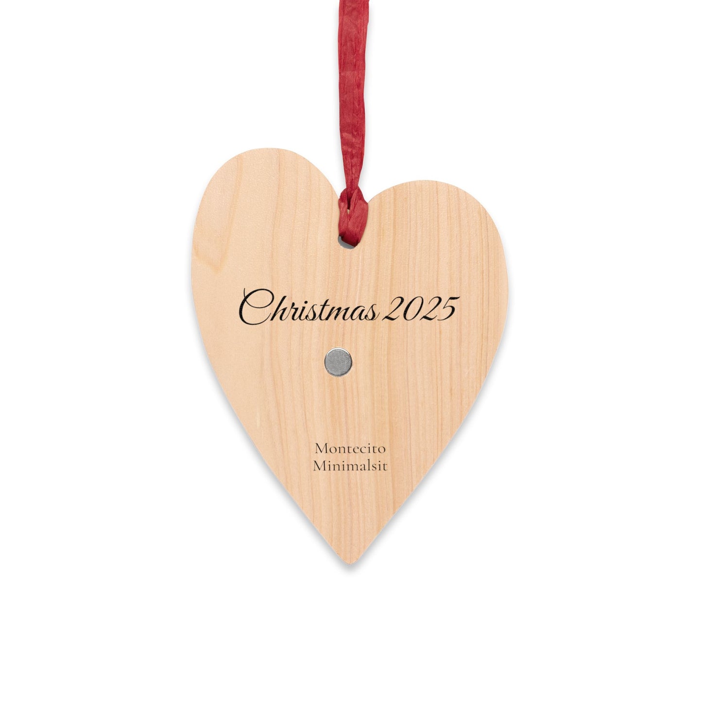 Recollections Be Merry Wooden Ornament and Magnet.