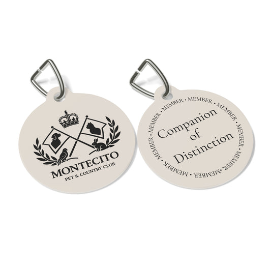 Montecito Pet & Country Club  Companion of Distinction Pet Medallion