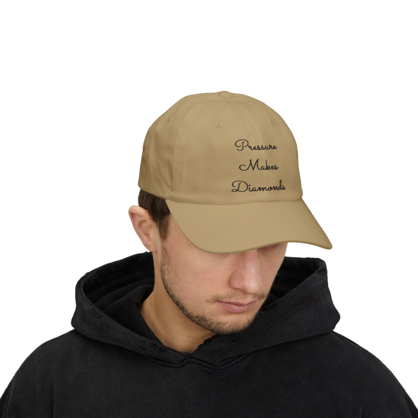 Embroidered Pressure Makes Diamonds Hat