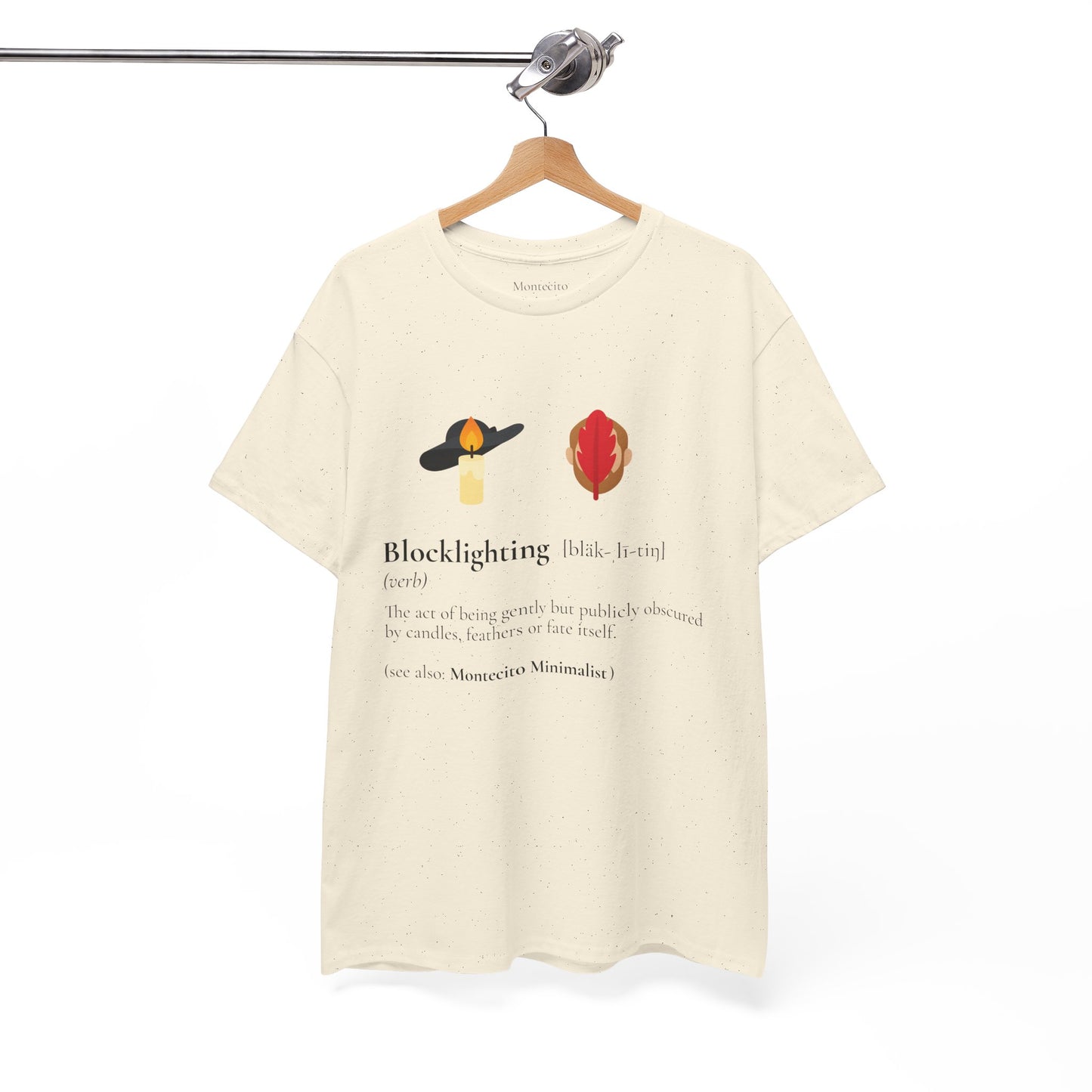 Blocklighting Unisex Heavyweight Cotton Tee