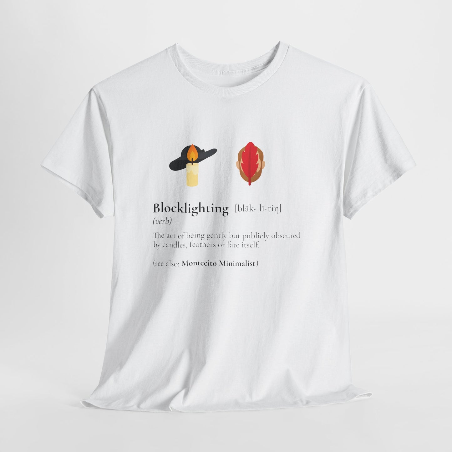 Blocklighting Unisex Heavyweight Cotton Tee