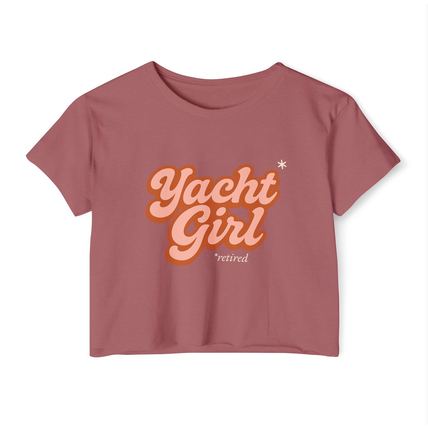 Retired Yacht Girl Crop Top