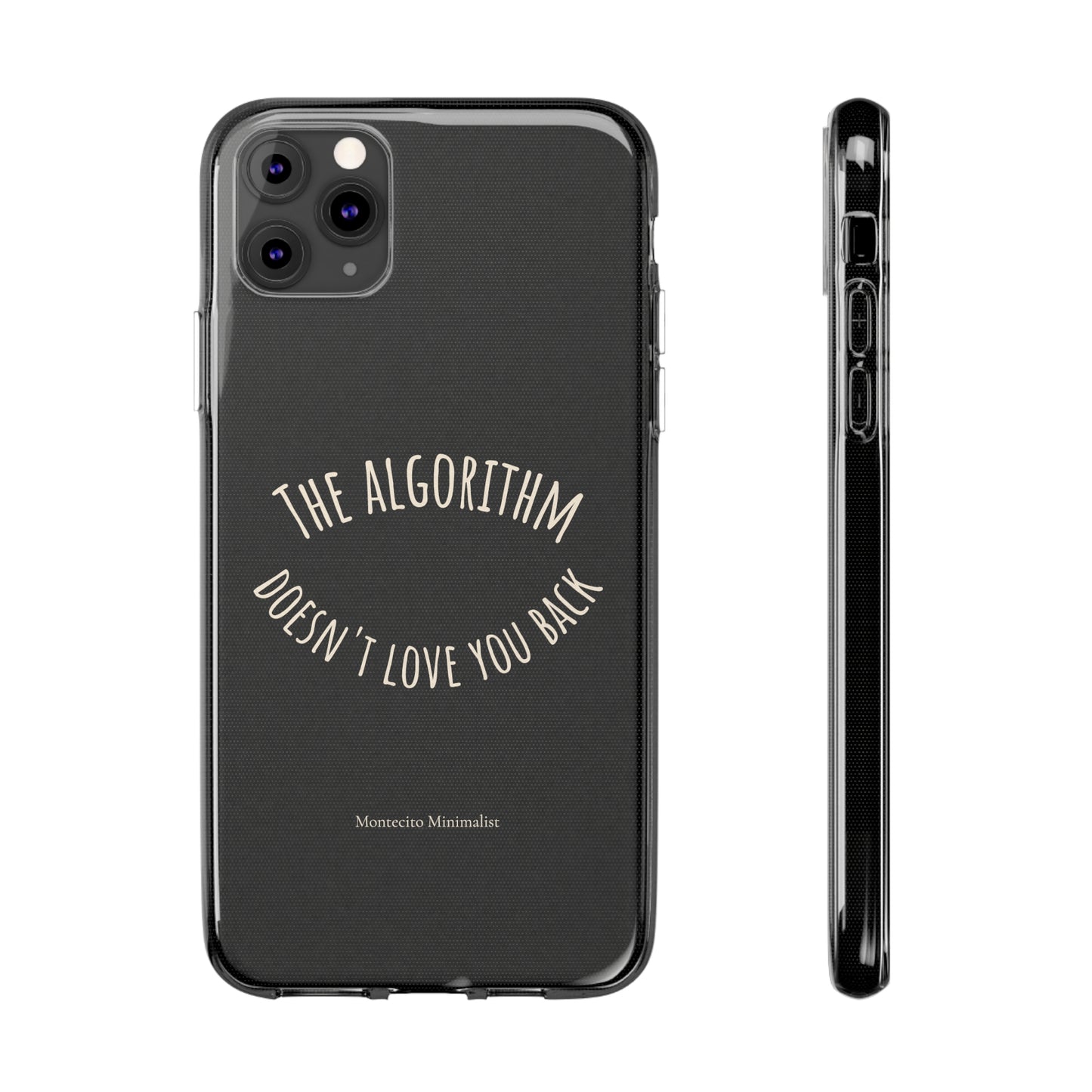 The Algorithm Doesn't Love You Back iPhone Case