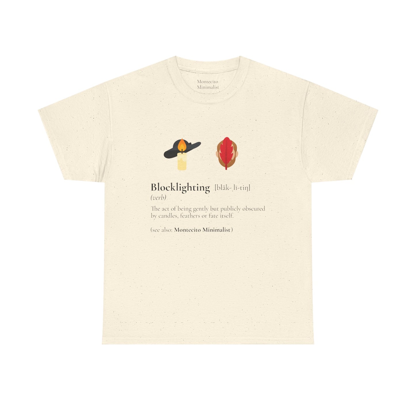Blocklighting Unisex Heavyweight Cotton Tee