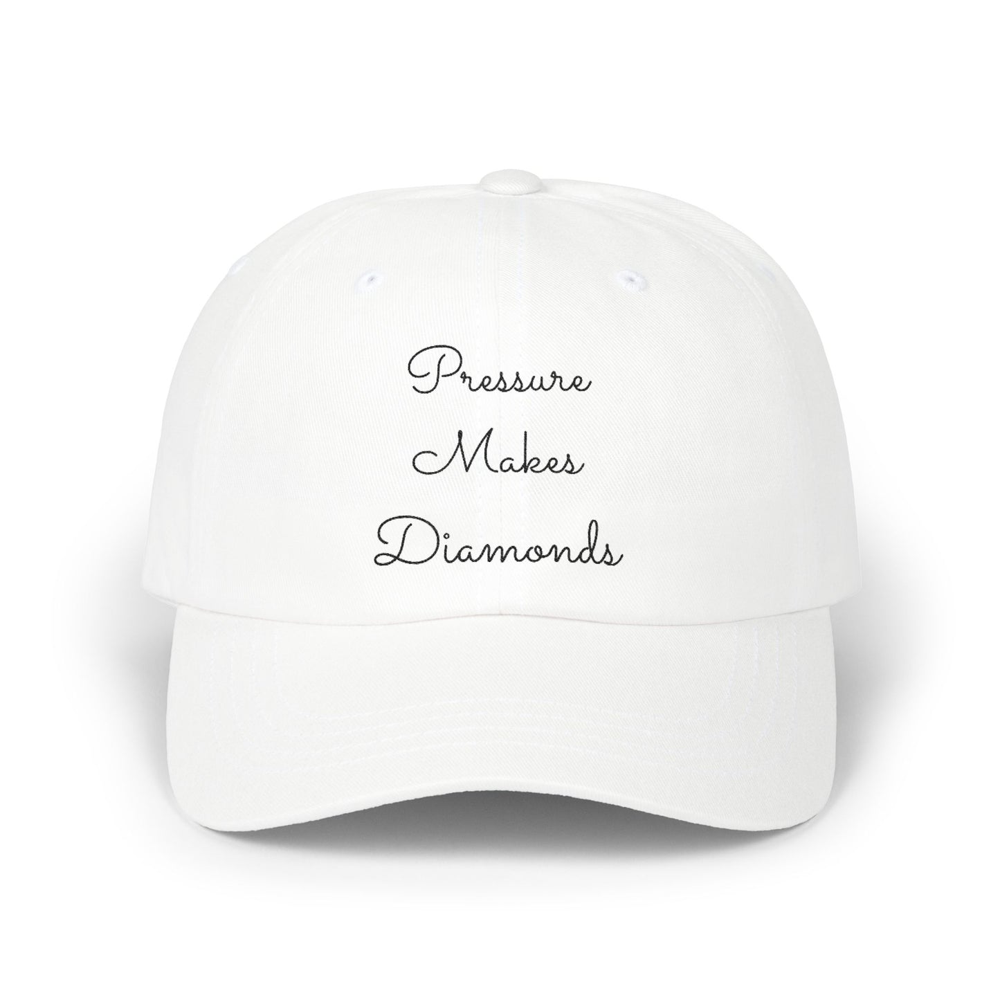 Embroidered Pressure Makes Diamonds Hat