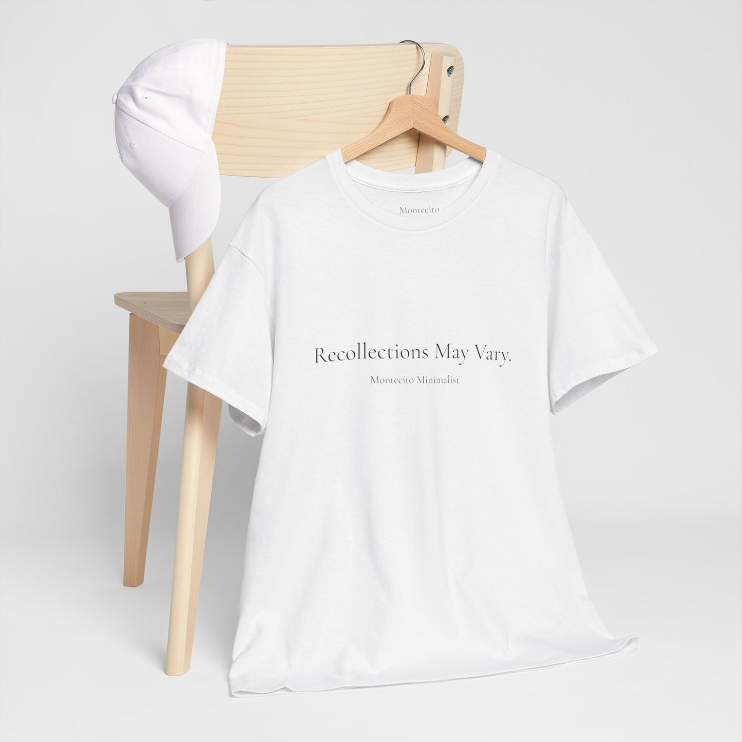 Recollections May Vary Unisex Cotton Tee (Printed & Shipped from Australia- US Option Available!)