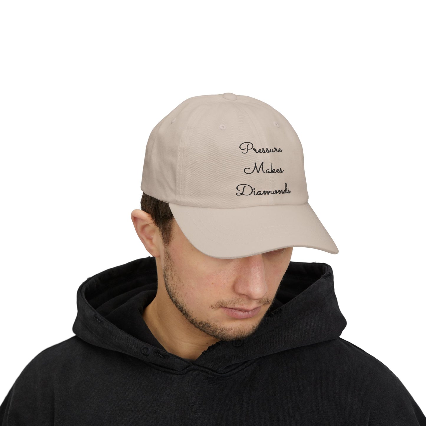 Embroidered Pressure Makes Diamonds Hat