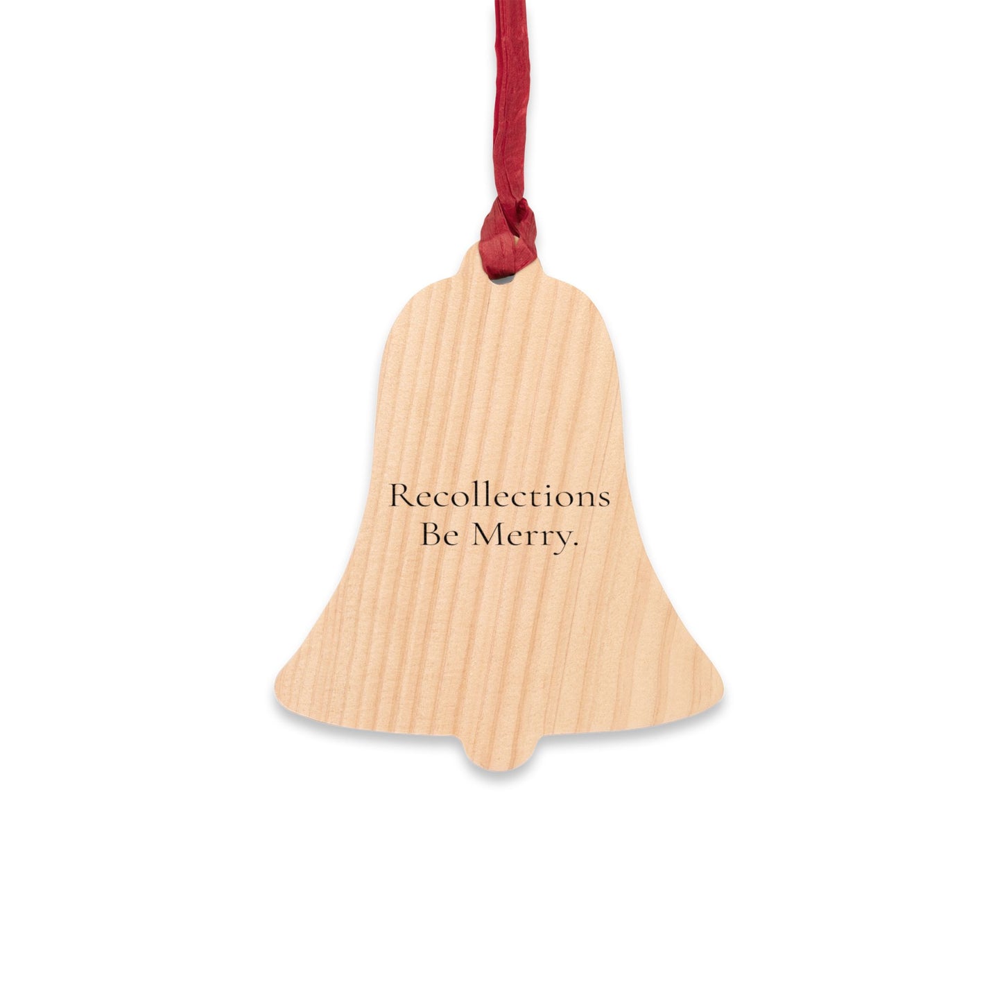 Recollections Be Merry Wooden Ornament and Magnet.