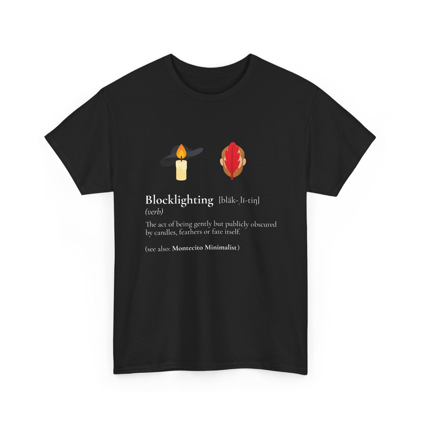 Blocklighting Unisex Heavyweight Cotton Tee