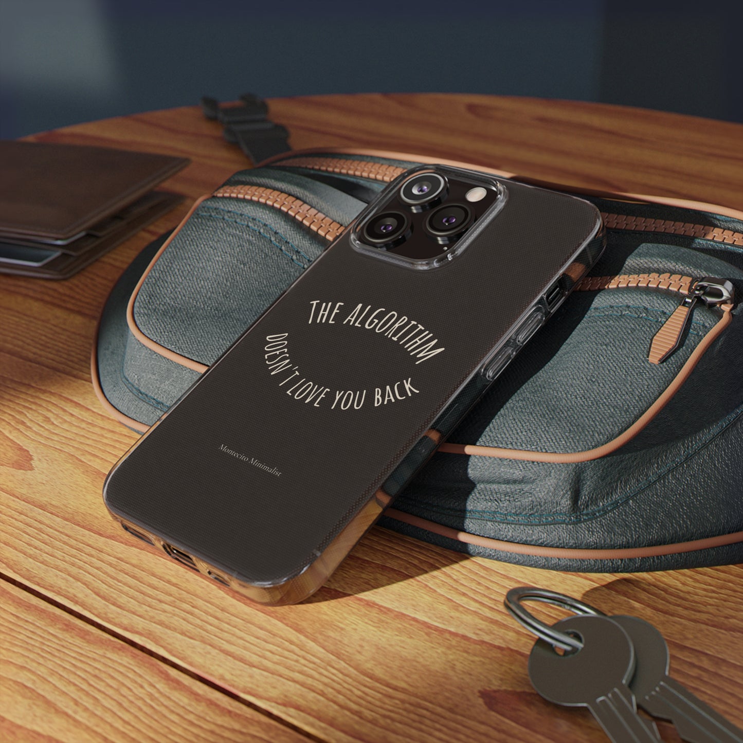 The Algorithm Doesn't Love You Back iPhone Case