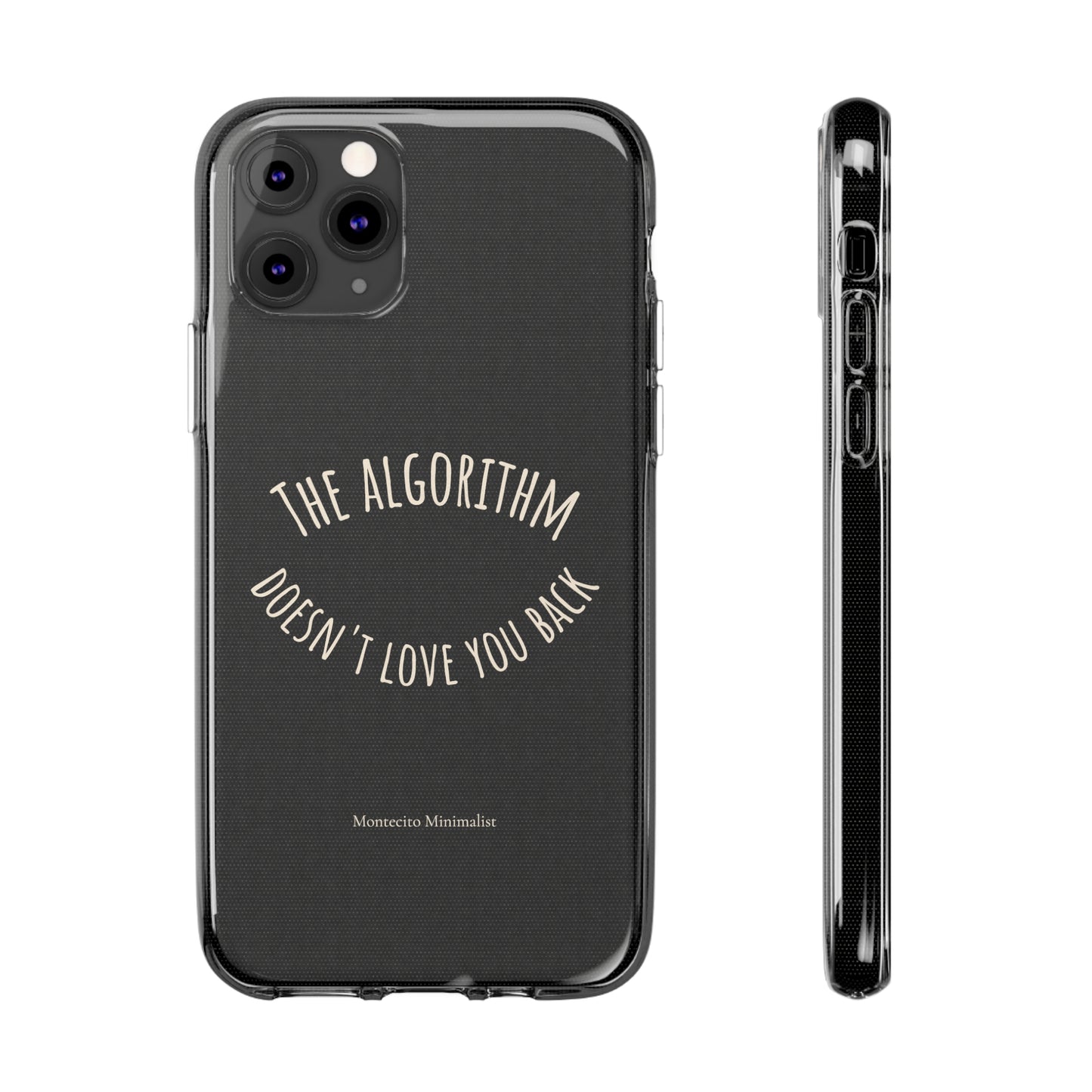 The Algorithm Doesn't Love You Back iPhone Case