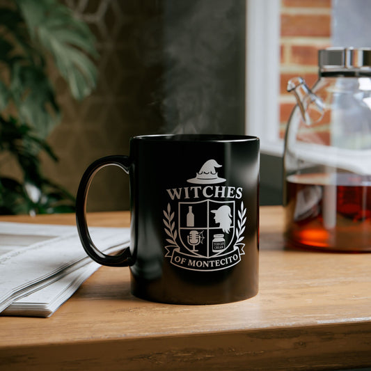 Witches of Montecito Black Mug