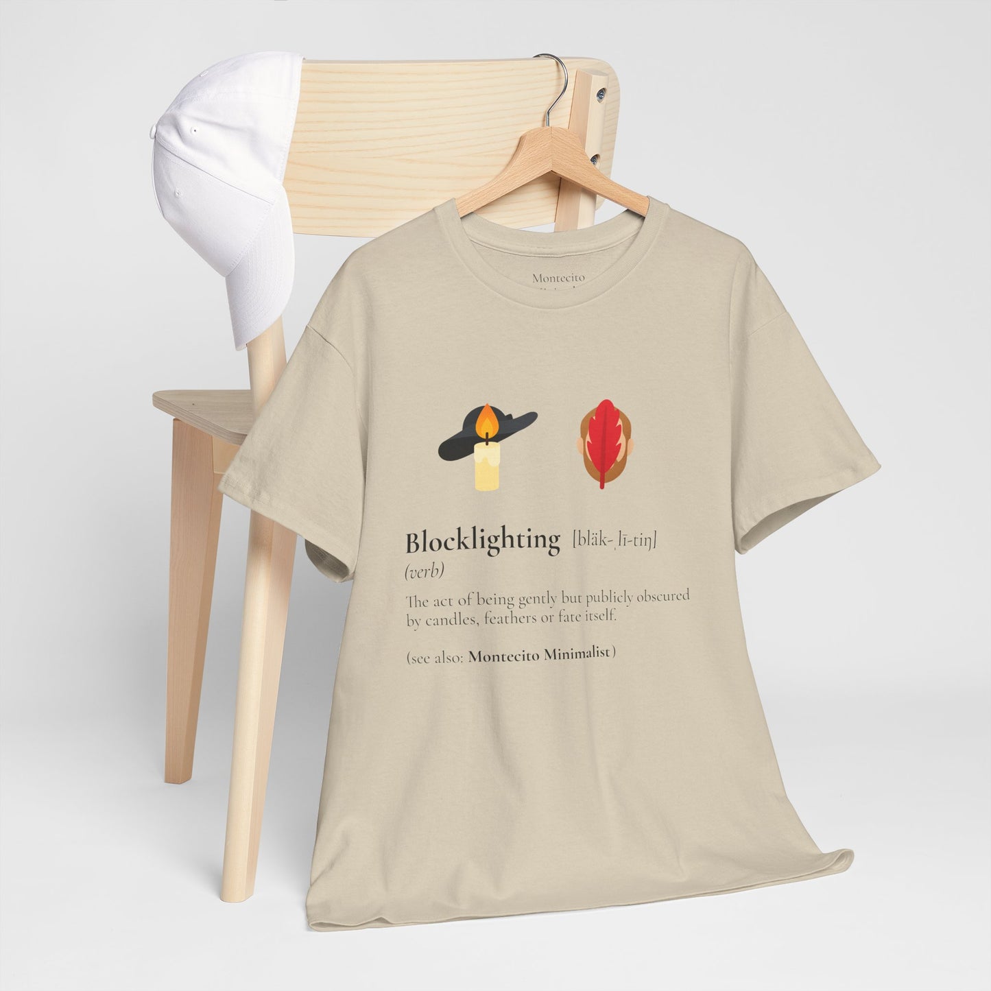 Blocklighting Unisex Heavyweight Cotton Tee