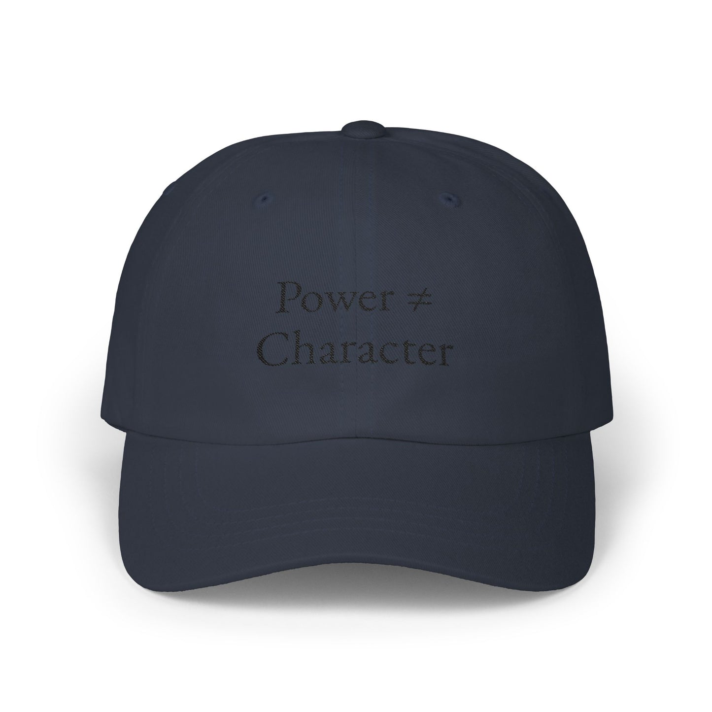 Embroidered Power ≠ Character Hat