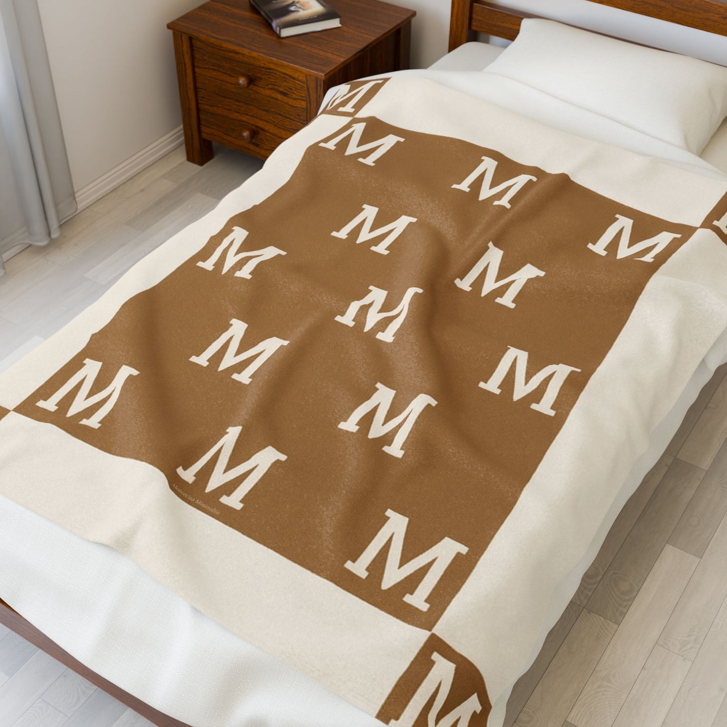 M Monogram Plush Blanket