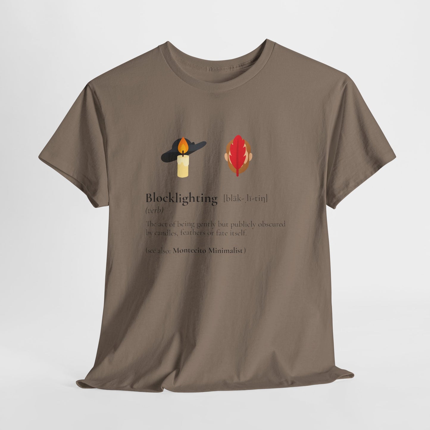 Blocklighting Unisex Heavyweight Cotton Tee