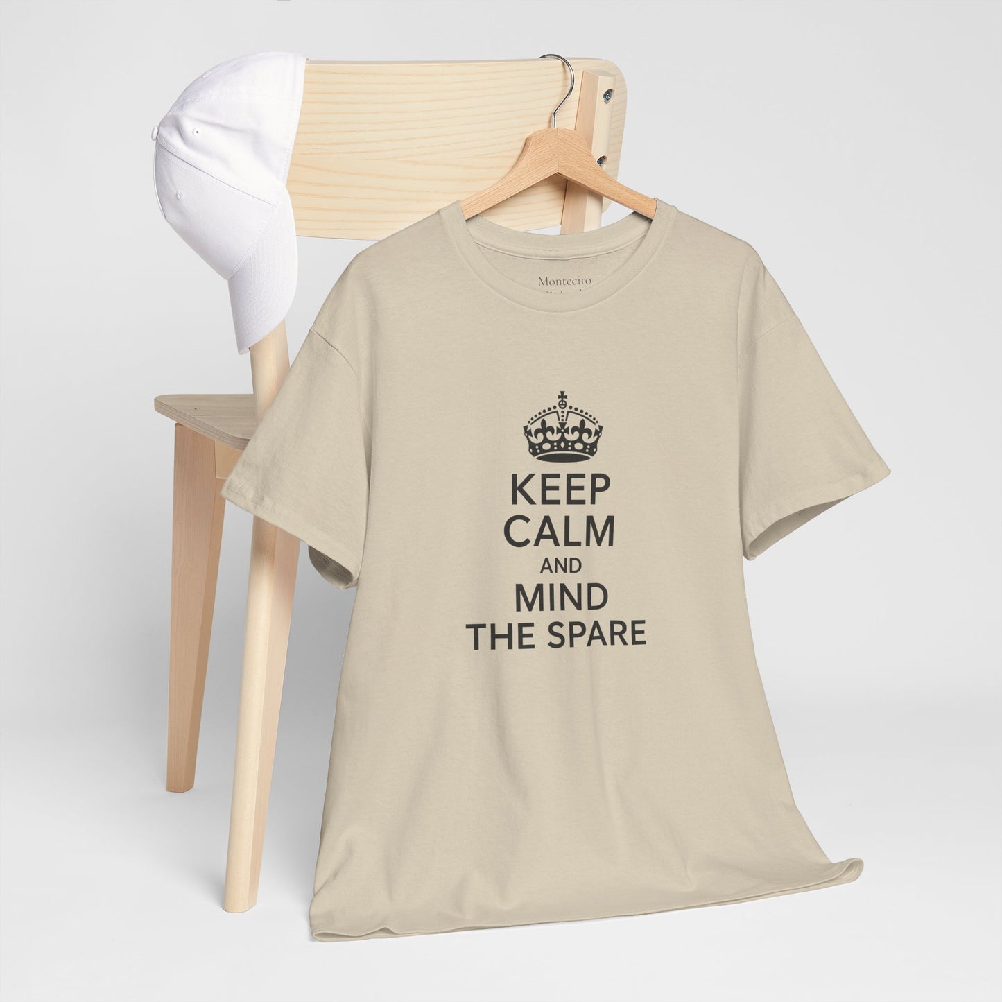 Keep Calm and Mind the Spare Tee