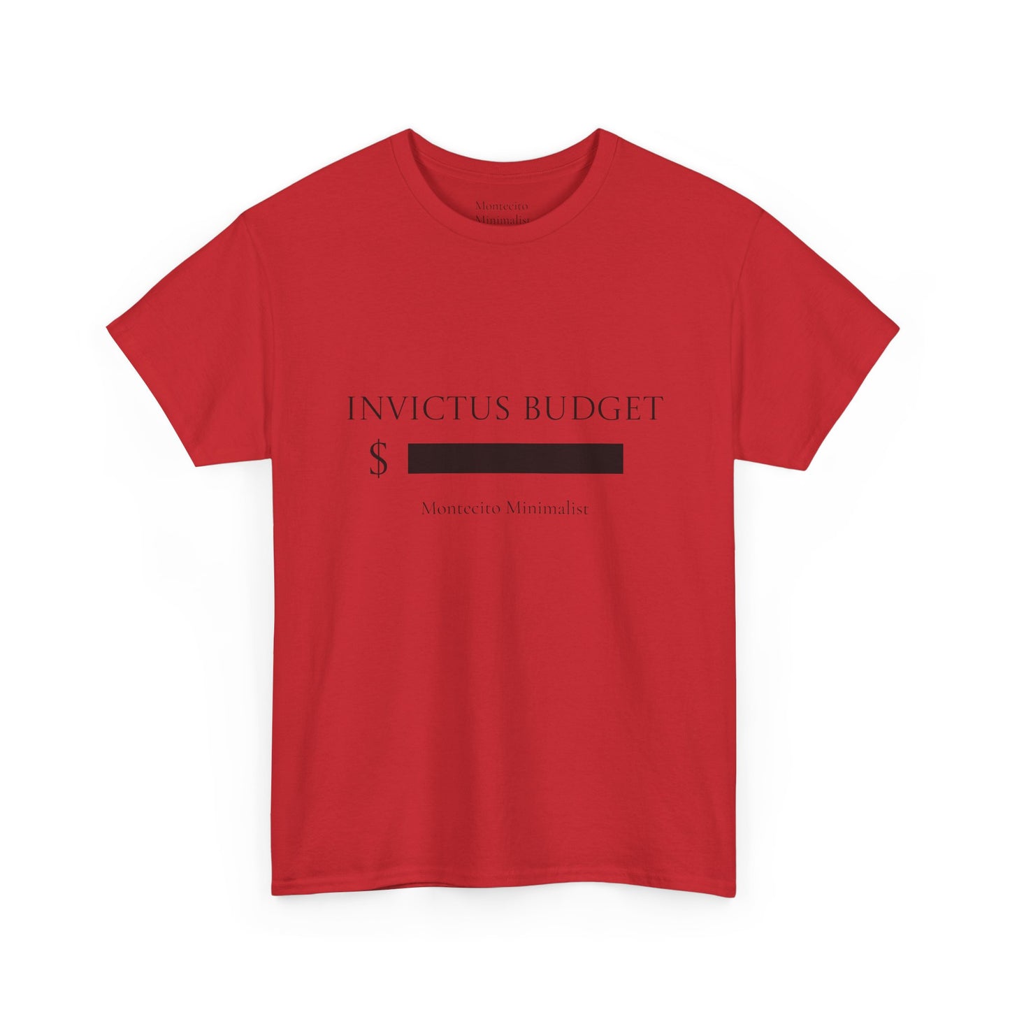 Invictus Budget [REDACTED] tee