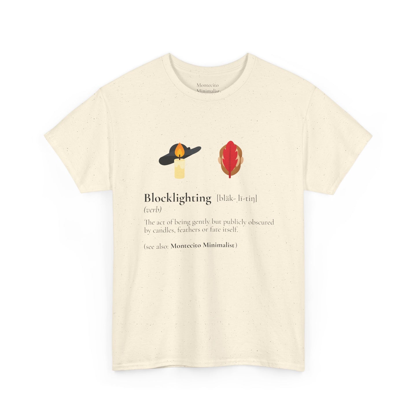 Blocklighting Unisex Heavyweight Cotton Tee