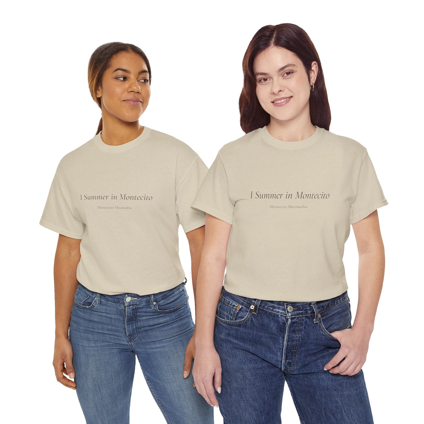 I Summer in Montecito Unisex Heavyweight Cotton Tee