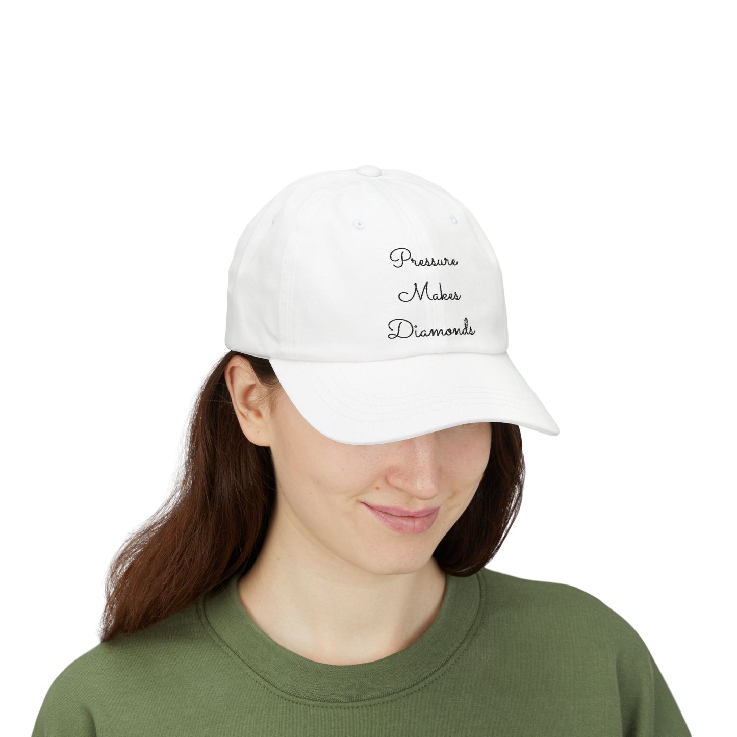Embroidered Pressure Makes Diamonds Hat