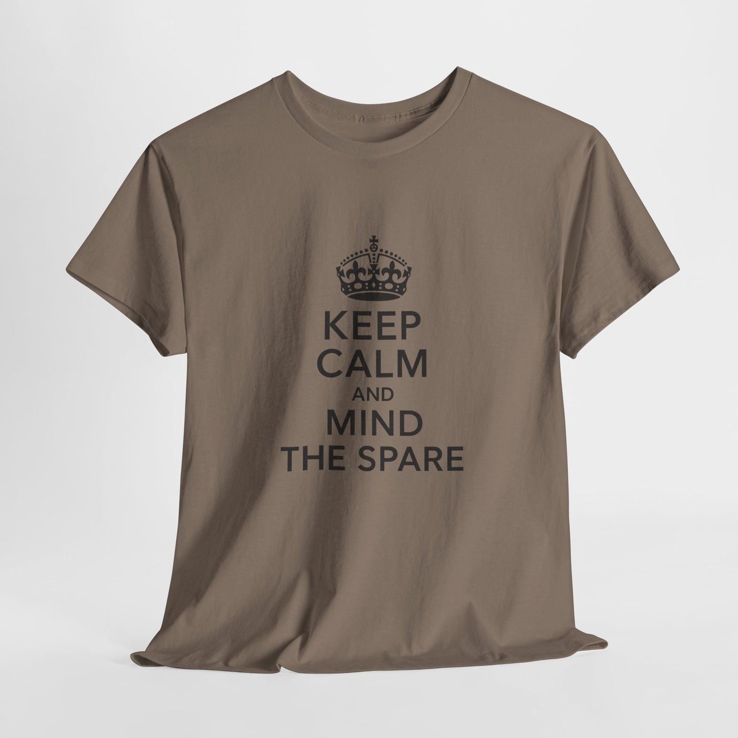 Keep Calm and Mind the Spare Tee