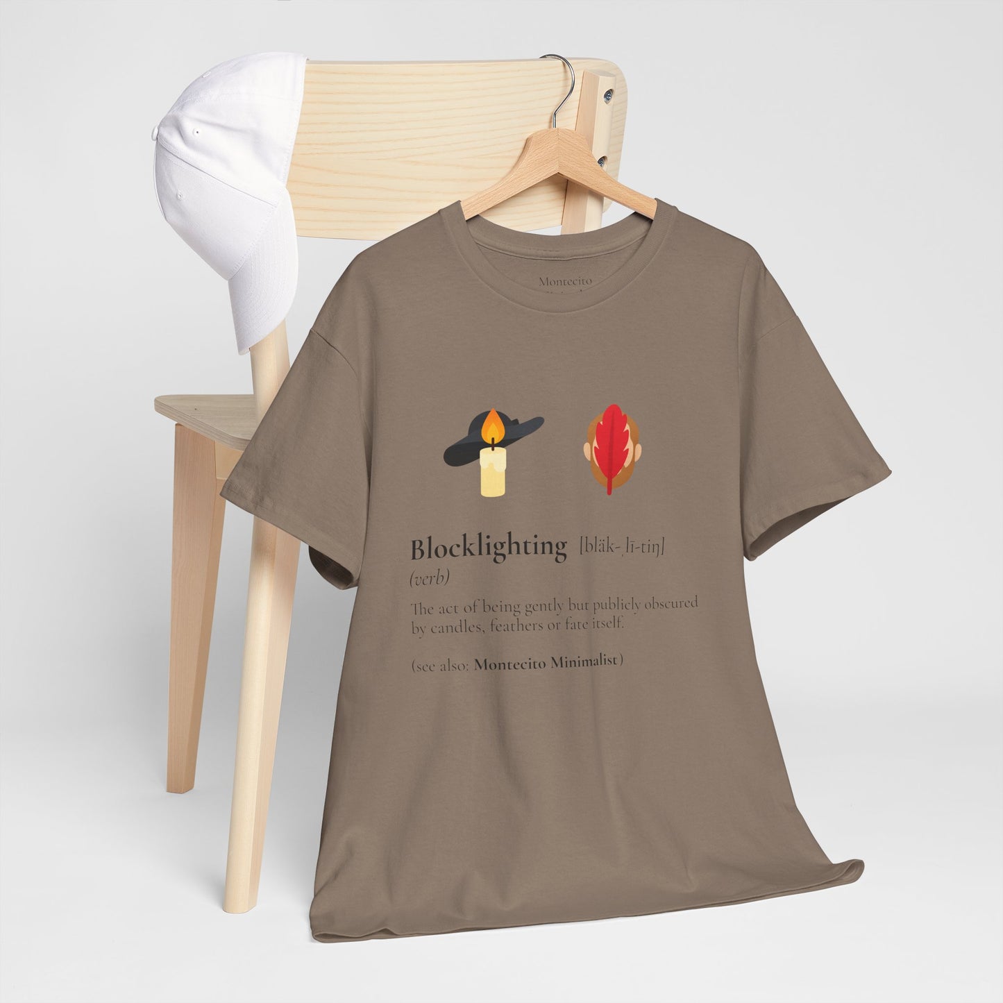 Blocklighting Unisex Heavyweight Cotton Tee