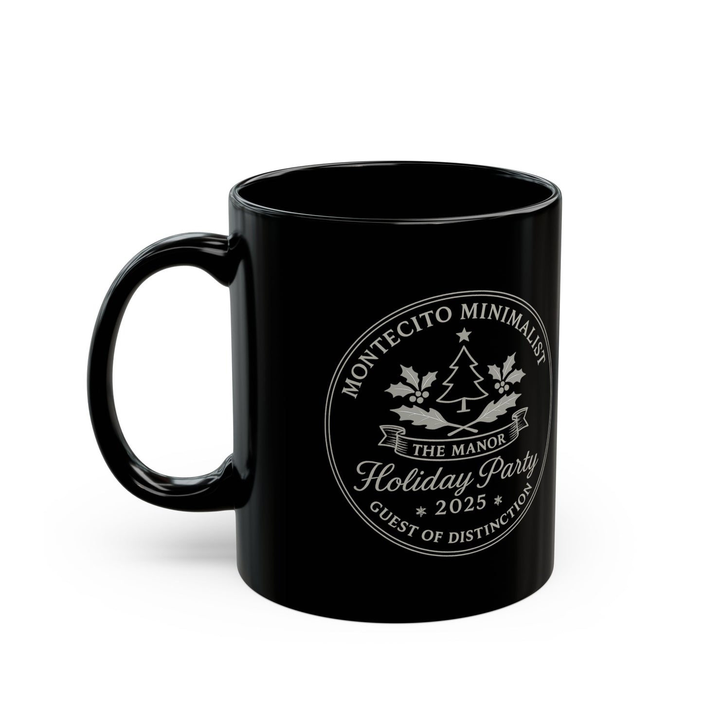 Montecito Minimalist Holiday Party 2025 Coffee Mug
