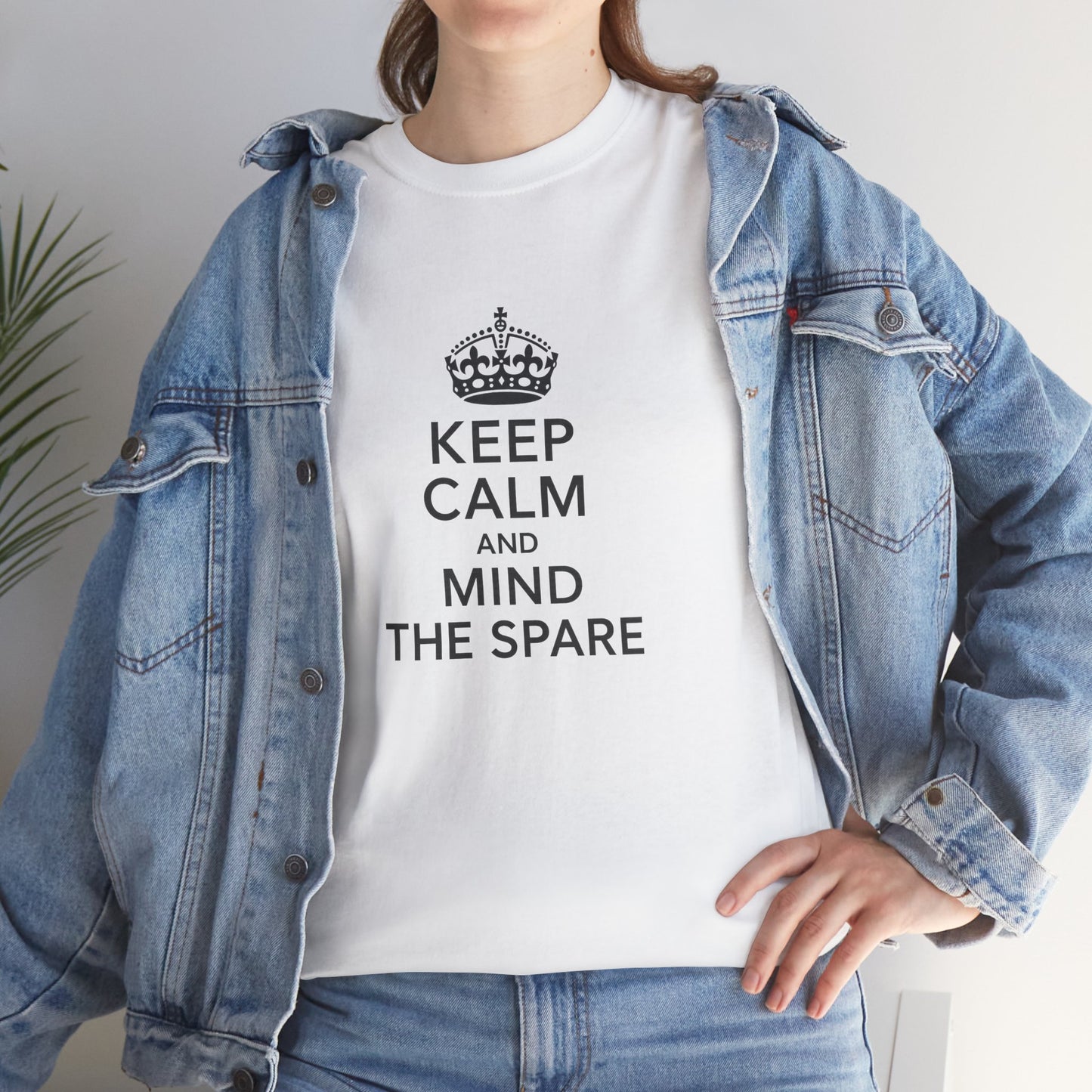 Keep Calm and Mind the Spare Tee