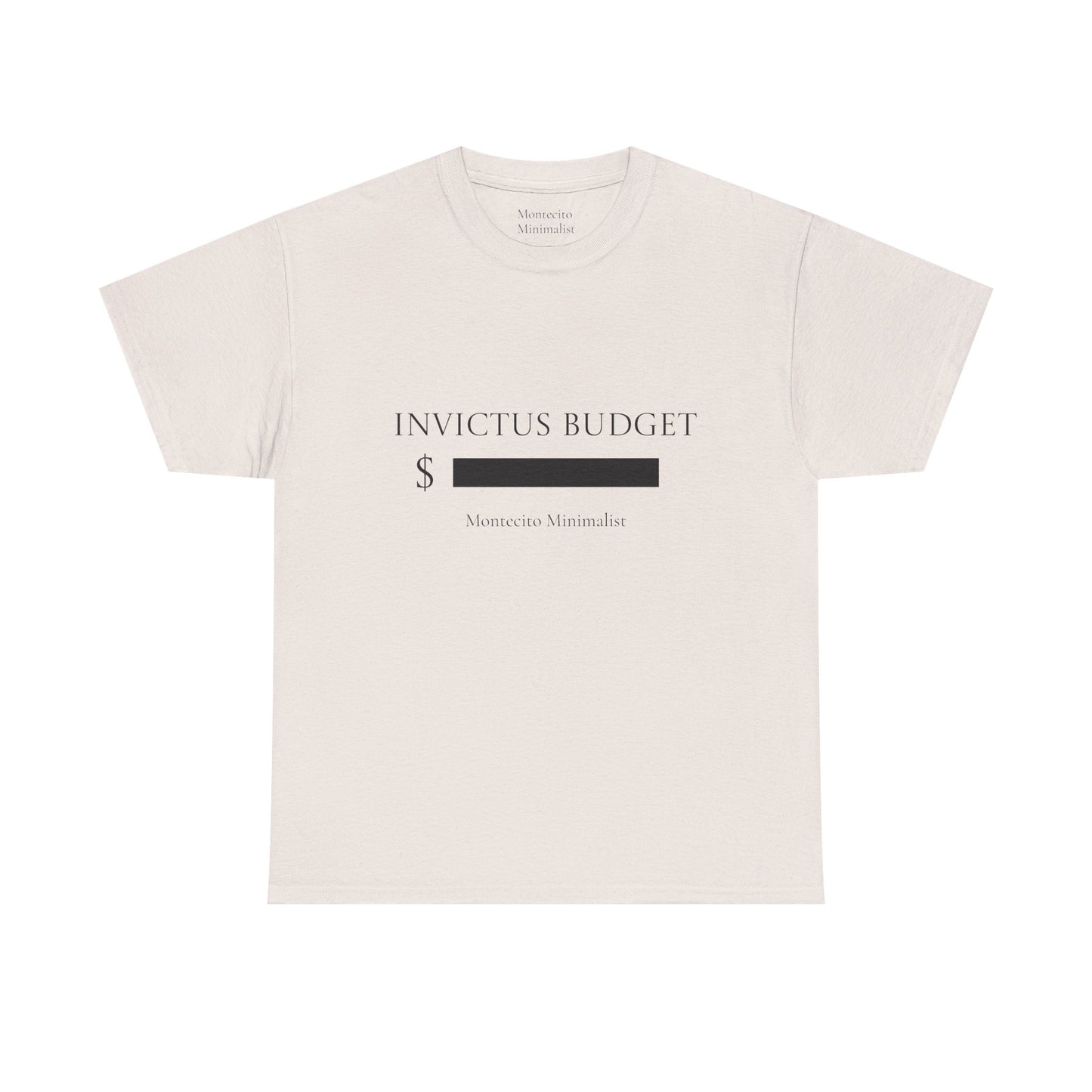 Invictus Budget [REDACTED] tee