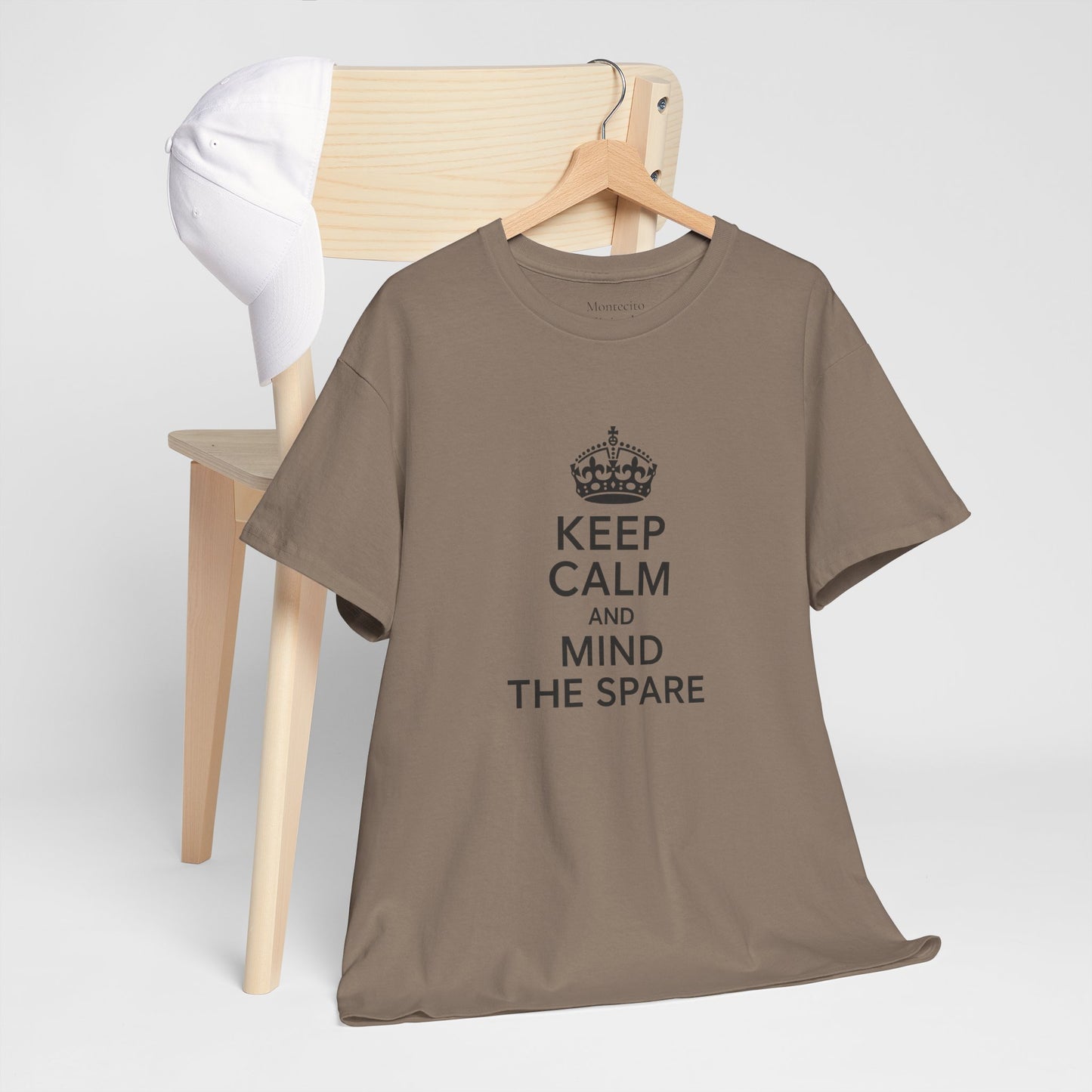 Keep Calm and Mind the Spare Tee