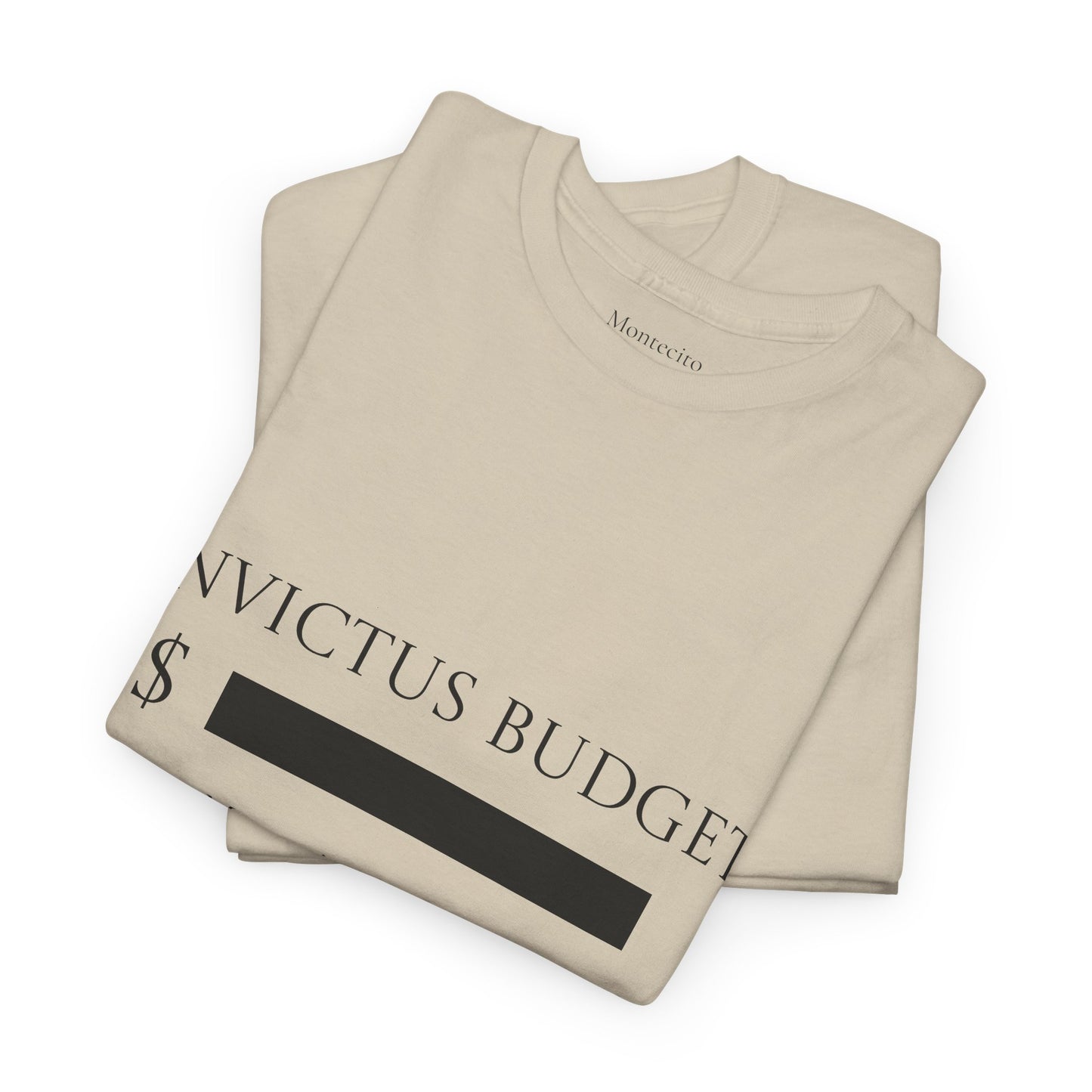 Invictus Budget [REDACTED] tee