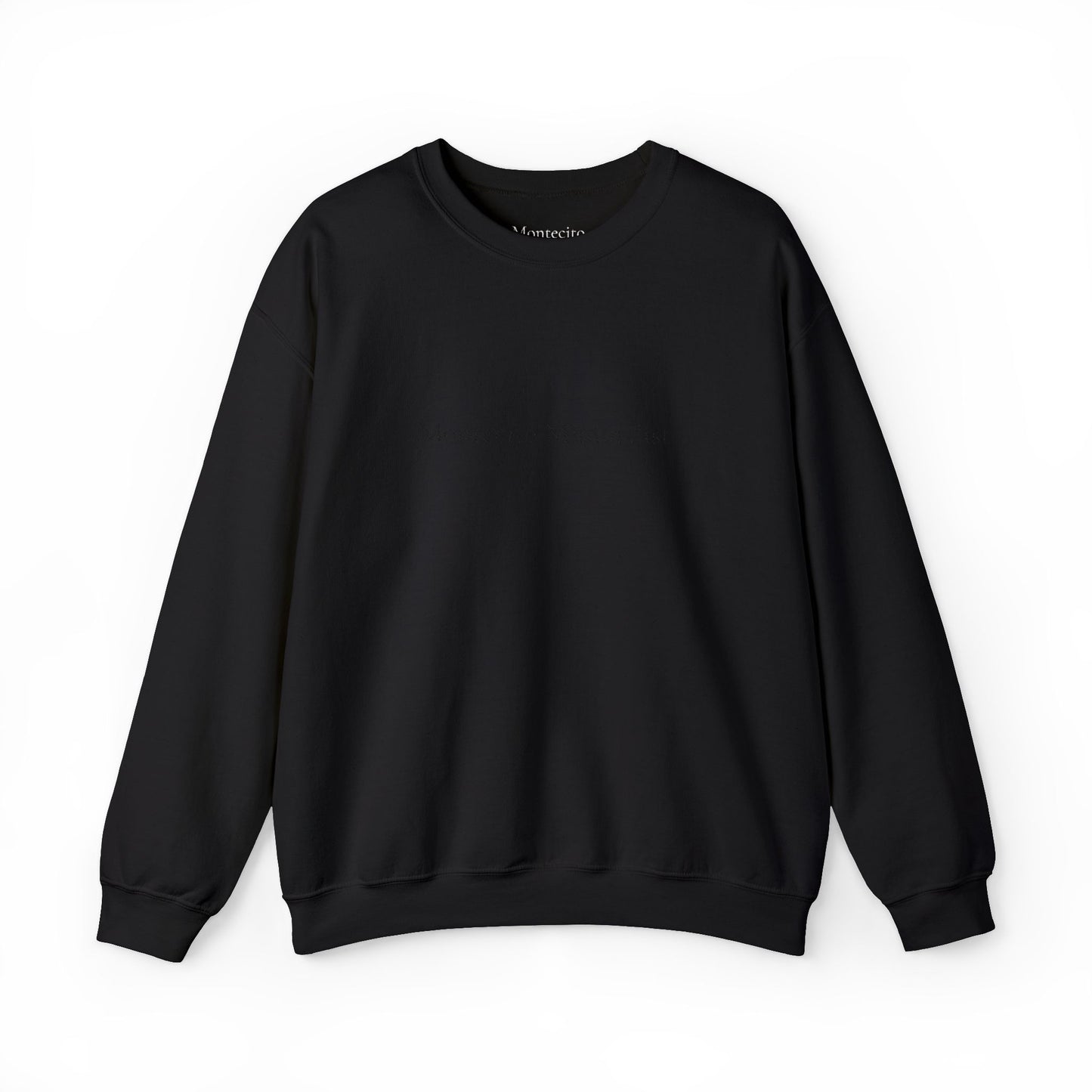 Embroidered Montecito Minimalist Crewneck Sweatshirt