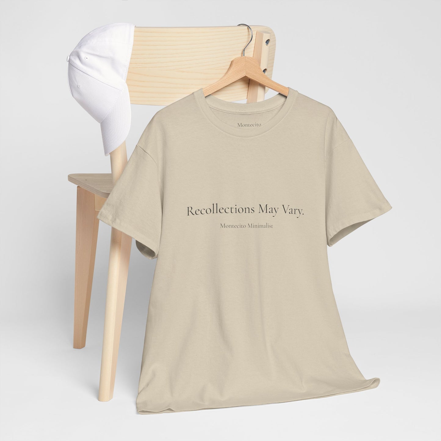 Recollections May Vary Unisex Cotton Tee (Printed & Shipped from Australia- US Option Available!)