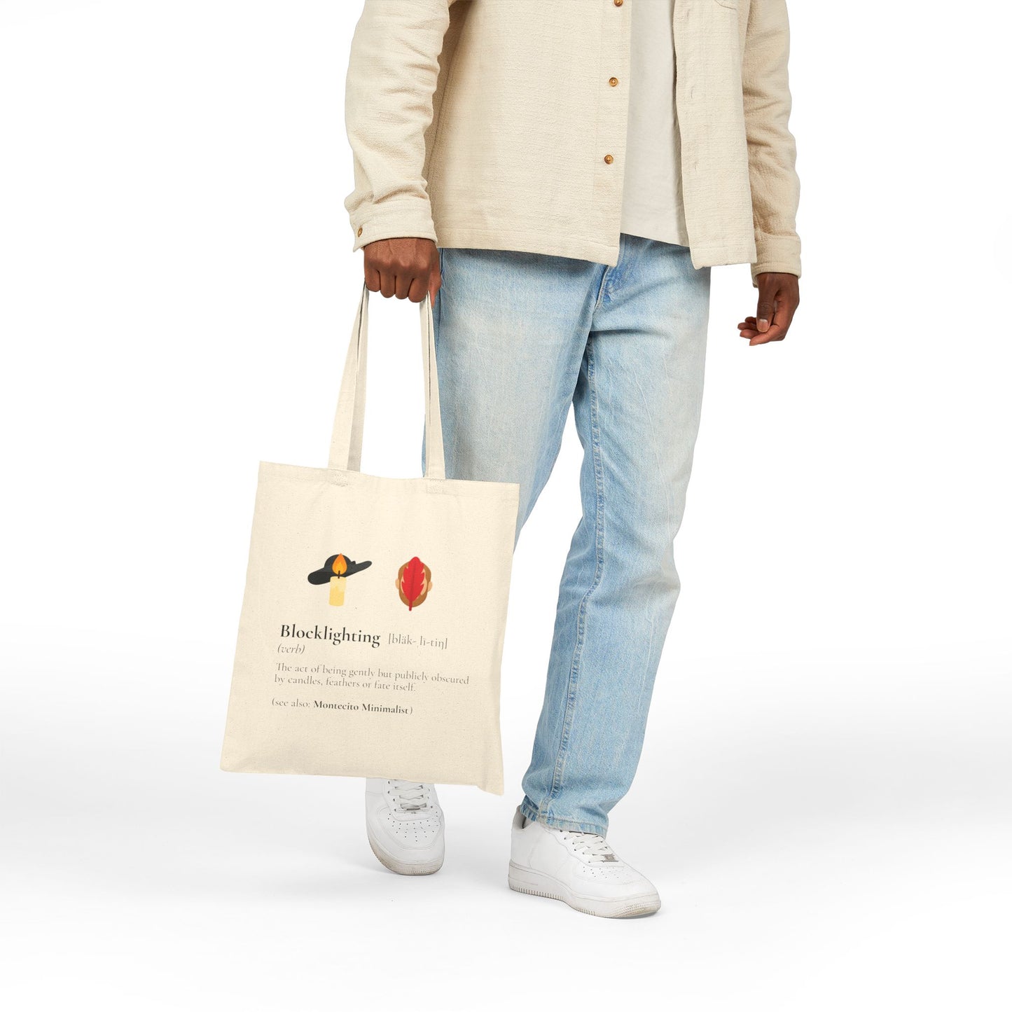 Blocklighting Tote